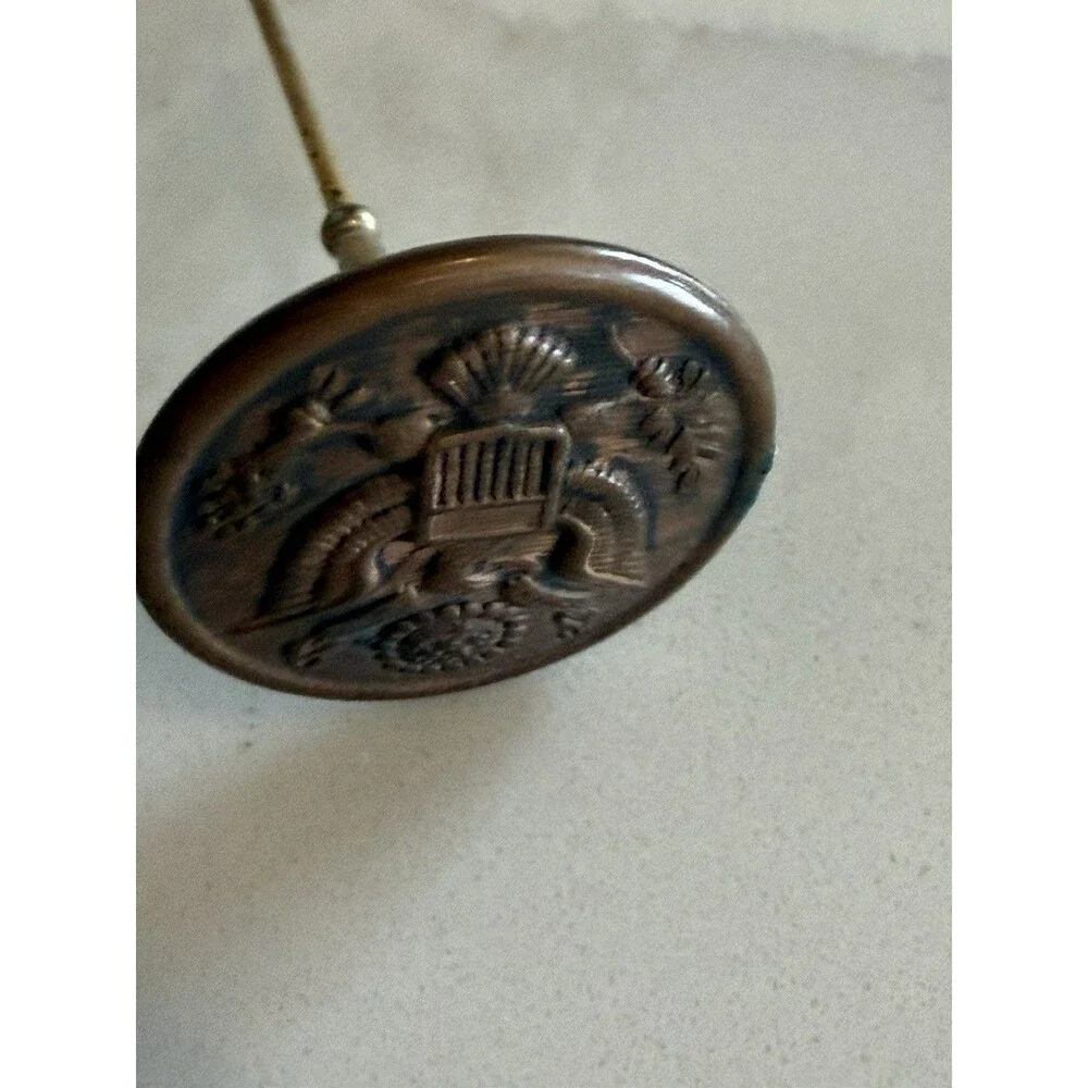 Hat Pin Great Seal Vintage Horstmann Phila Extremely RARE Eagle Shield Arrows US